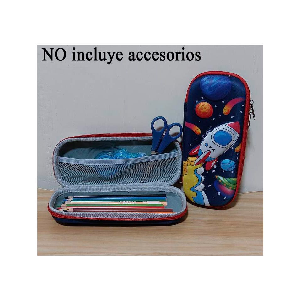 Lapicera de bolsa estilo "Space" con zipper
