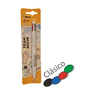 Bolígrafo 4 Colores Bic