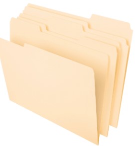 Folder Manila Oficio