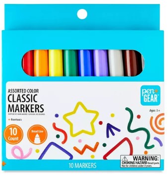 Plumones Jumbo PenGear 10 piezas