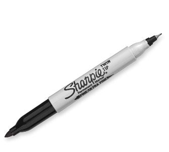 Marcador Permanente Sharpie doble punta