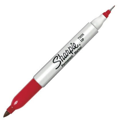 Marcador Permanente Sharpie doble punta