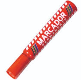 Marcador Permanente Baco punta cincel