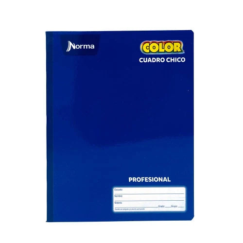 Cuaderno Profesional Cuadro Chico Norma