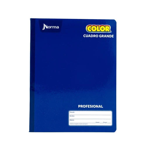 Norma Cuaderno Profesional Cuadro Grande