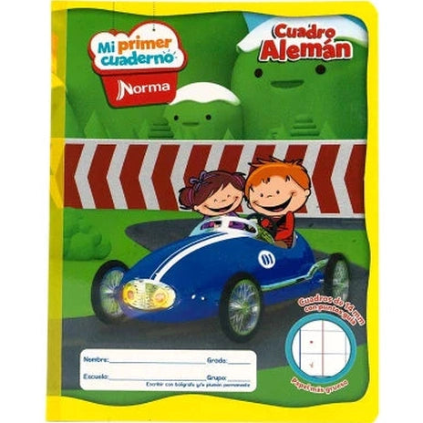 Mi Primer Cuaderno Cuadro Alemán Norma