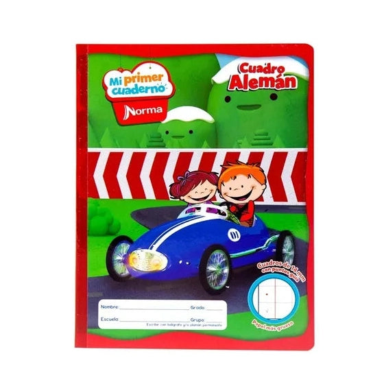 Mi Primer Cuaderno Cuadro Alemán Norma