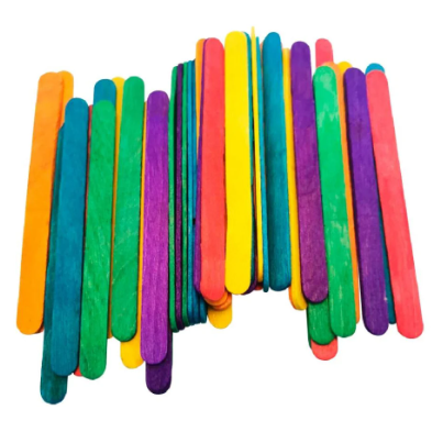 Palitos de madera colores