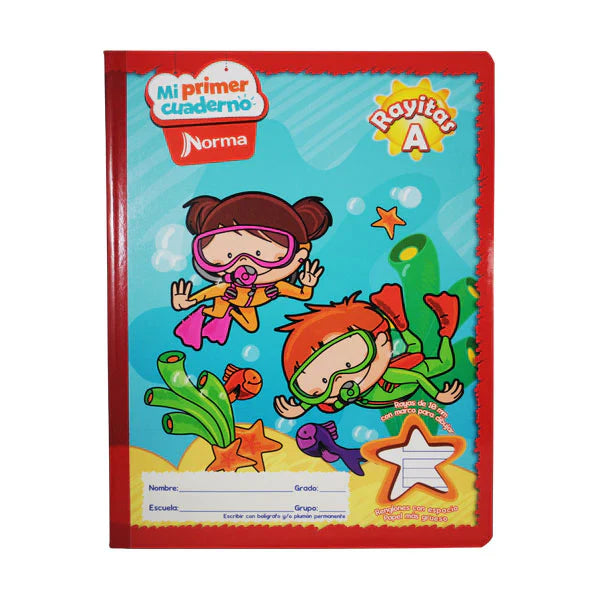 Mi Primer Cuaderno Rayitas A Norma