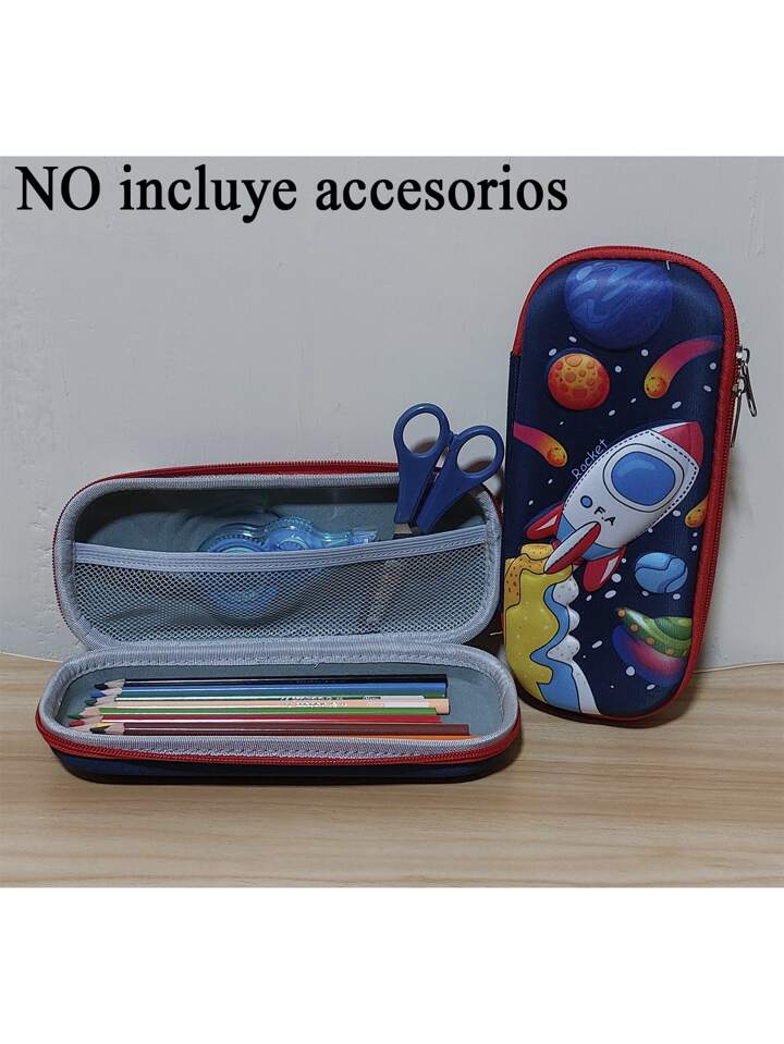 Lapicera de bolsa estilo "Space" con zipper