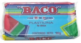 Plastilina BACO En Barra