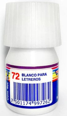 Pintura BACO para cartel 20ml