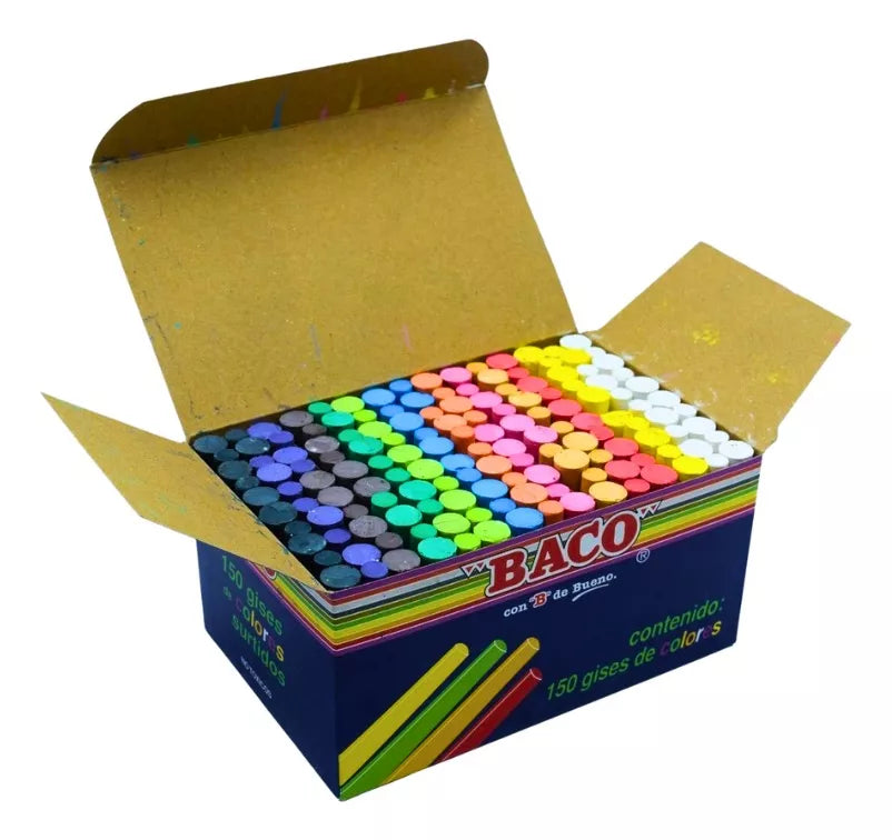 Gis para pizarrón Baco 1 pieza