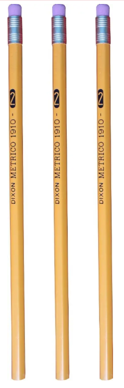 Lápiz Dixon Metrico #2