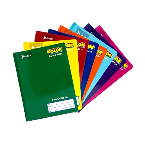 Cuaderno Profesional Norma Raya Color 100 hojas