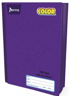 Cuaderno Profesional Norma D. Raya Color 100 hojas