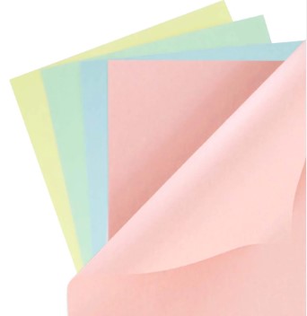 Papel Bond Colores Pastel tamaño Carta